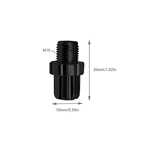 4 palancas de freno regulables, tornillos para bicicleta de montaña, carretera, bicicletas, cable de aleación de aluminio, M10 x 26 x 10 mm