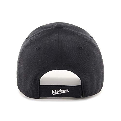 '47 Unisex Adulto Brand Los Angeles Dodgers Cap B-mvp12 Gorra Not Applicable, Negro (Black B/Mvp12wbv/Bkj), Talla Única