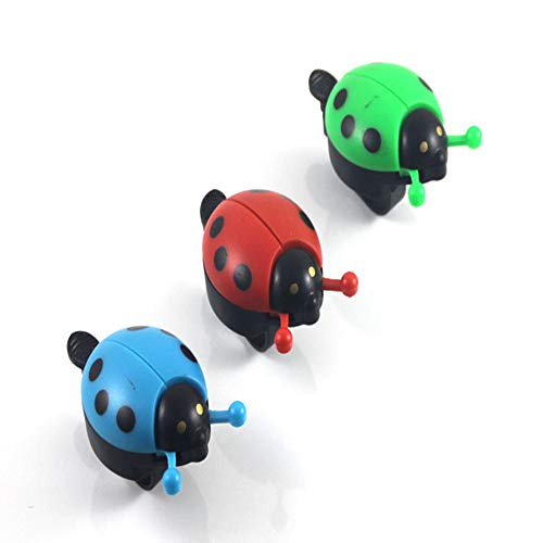 8PCS Kids Bike Bell Bike Bell Bug - Lovely Kid Beetle Ladybug Ring Bicicleta Bell para ciclismo Bike Ride Horn Alarm Trompeta de bicicleta al por mayor - Bicicleta Bell Funny