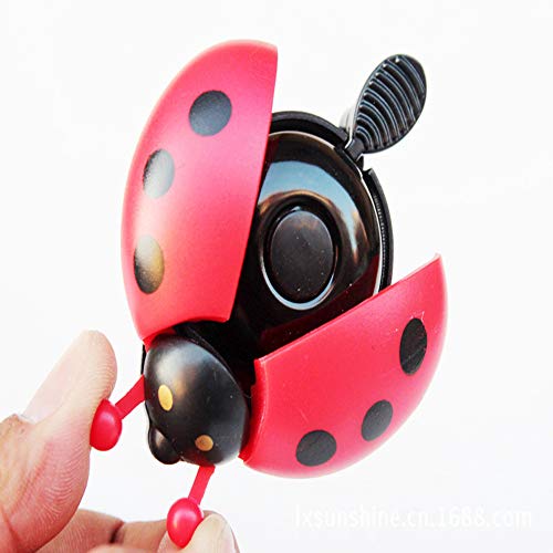 8PCS Kids Bike Bell Bike Bell Bug - Lovely Kid Beetle Ladybug Ring Bicicleta Bell para ciclismo Bike Ride Horn Alarm Trompeta de bicicleta al por mayor - Bicicleta Bell Funny