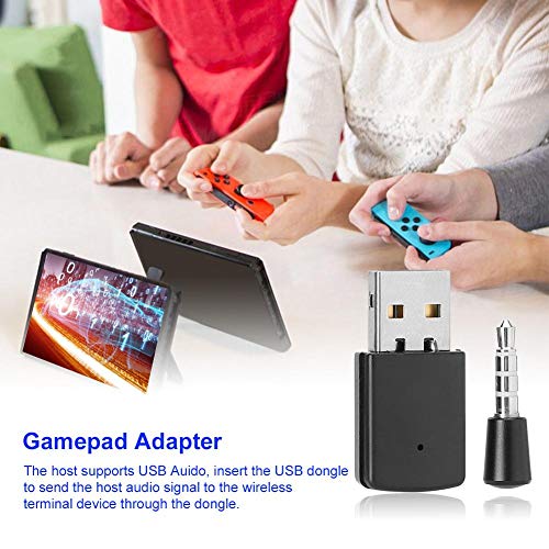943 Adaptador USB Gamepad, Adaptador Bluetooth 4.0 portátil para máquina de Juegos PS4, Dongle inalámbrico 3 (Mbit/s) para Playstation 4