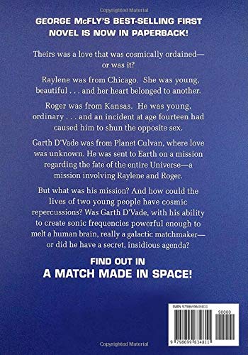 A Match Made In Space - BACK COVER VARIANT EDITION with PLOT SYNOPSIS: LINES NOTEBOOK / DIARY / JOURNAL / PROP / HALLOWEEN GIFT !!! (Back to the Future)