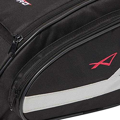 A-Pro Pareja Bolsas Side Alforjas Moto Sport Touring Cordura Impermeable Negro