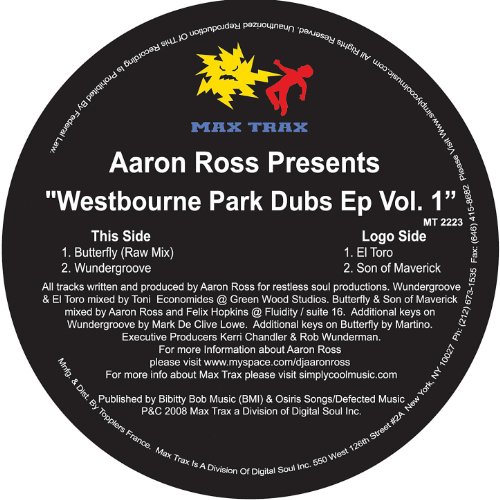 Aaron Ross Presents: "Westbourne Park Dubs EP VOL.1"