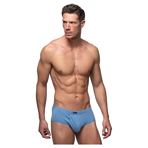 Abanderado Esenciales Ropa Interior de Hombres, Cuadro Azul Gris, 52 (Pack de 3)