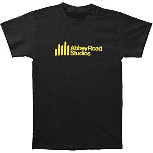 Abbey Road Studios Main Logo Camiseta Manga Corta, Negro, 4XL para Hombre