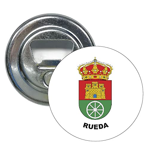 ABRIDOR REDONDO ESCUDO HERALDICO RUEDA VALLADOLID