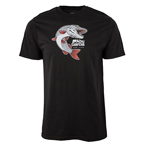 Abu Garcia Camiseta Revo Beast, Unisex Hombre, SSTABUBEASTL, Negro, L