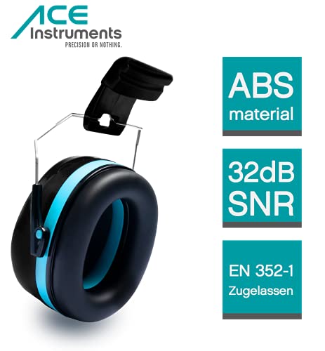 ACE Mute Cascos Antiruido - Protectores Auditivos - SNR 32 dB - EN 352-1 - Proteccion Auditiva