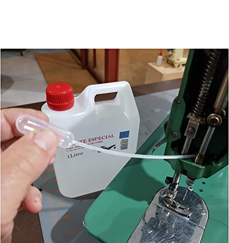 Aceite maquina de coser. Especial Incoloro - Lubricante para Maquinas de Coser y mecanismos varios. 1 Litro (830 gramos)