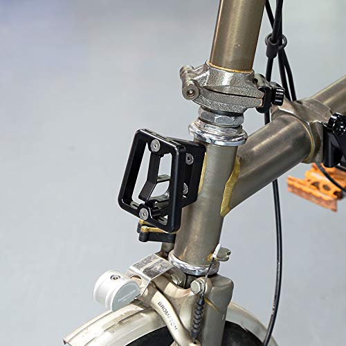 ACRZ Bloque de soporte delantero de aleación para accesorios de bicicleta brompton