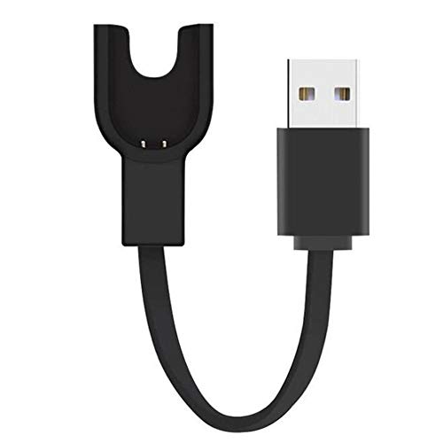 actecom Cable USB de Carga y sincronización de Carga Base de Repuesto Compatible con Xiaomi mi Band 3