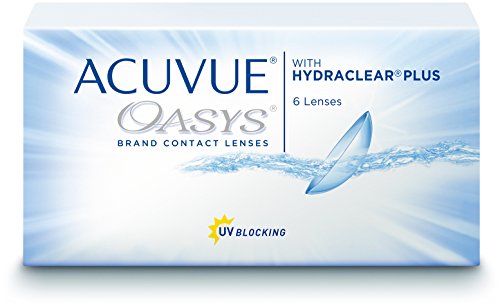 ACUVUE® OASYS with HYDRACLEAR® PLUS - Reemplazo Quincenal - protección UV - 6 lentes