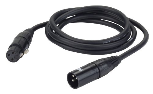 Adam Hall K3DMF0150 - Cable DMX de interfaz digital XLR (macho/hembra, 1.5 m)