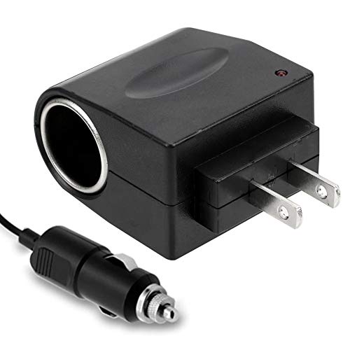 Adaptador De Corriente CA A CC, Convertidor De Corriente para Automóvil CA 100-240V A CC 12 V A 6W Daptador De Enchufe para Encendedor De Cigarrillos Led Inversor para Electrónica