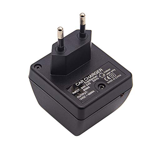 Adaptador de Fuente de Alimentación de AC 100-240V a DC 12V Adaptador de Encendedor de Cigarrillos Inversor de Enchufe para Dispositivos Electrónicos de Automóvil