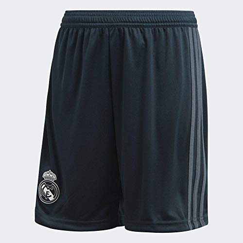 adidas 18/19 Real Madrid Away Kit-Lfp Badge Conjunto, Unisex niños, Gris (ónitéc/onifue/Blanco), 152