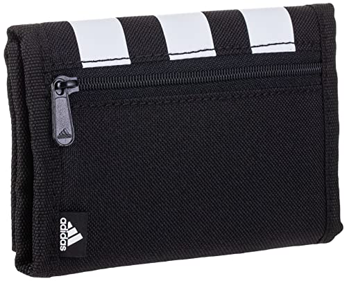 adidas 3S Wallet Cartera, Adultos Unisex, Negro/Negro/Blanco (Multicolor), Talla Única