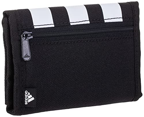 adidas 3S Wallet Cartera, Adultos Unisex, Negro/Negro/Blanco (Multicolor), Talla Única