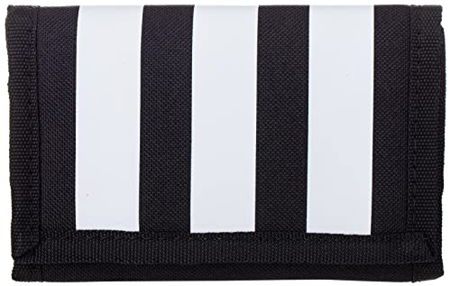 adidas 3S Wallet Cartera, Adultos Unisex, Negro/Negro/Blanco (Multicolor), Talla Única