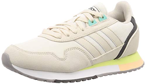 Adidas 8K 2020, Zapatillas para Correr Mujer, Chalk White/Alumina/FTWR White, 40 EU