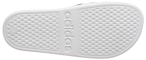 adidas Adilette Aqua Chanclas Unisex Adulto, Blanco Ftwbla Negbás Ftwbla 000, 43 EU