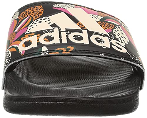 adidas Adilette Comfort, Chanclas Mujer, NEGBÁS/BLAMAR/NEGBÁS, 38 EU