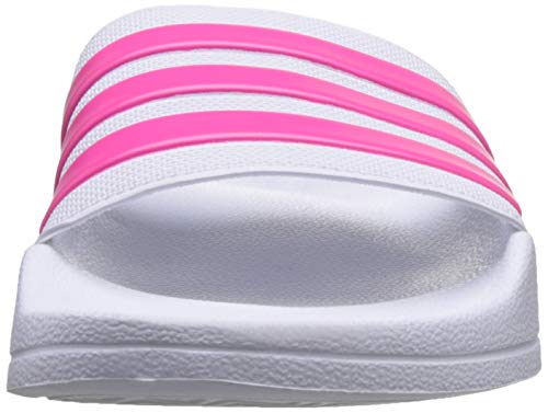 adidas Adilette Shower Stripes - Chanclas para Hombre, Blanco/Negro 70, 40.5