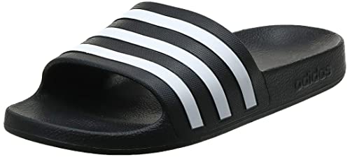 adidas adilette Unisex Adultos de ducha de Escarpines &, color negro, talla 6 UK