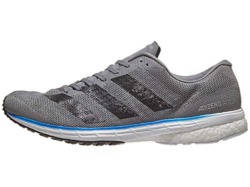 adidas Adizero Adios 5 M Zapatilla de deporte para hombre, Gris (Gris/Negro/Azul Glory), 41 EU