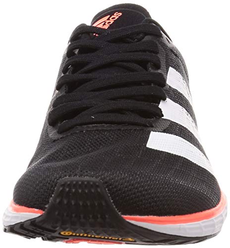 Adidas Adizero Adios 5 w, Zapatillas para Correr Mujer, Core Black/FTWR White/Signal Coral, 38 2/3 EU