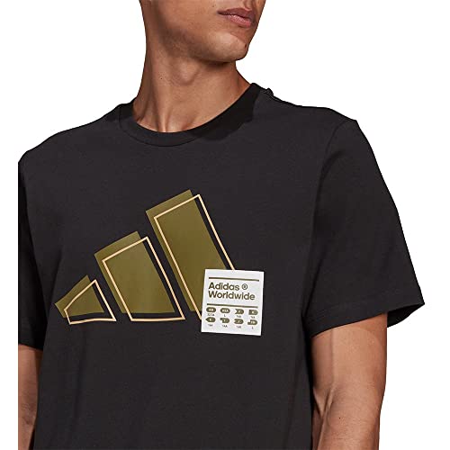 adidas Camiseta Marca Modelo 3BAR Logo tee