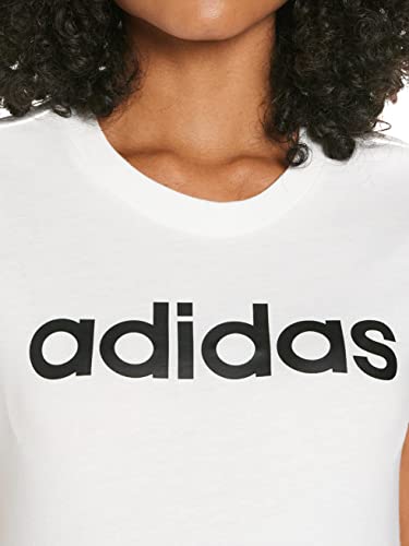 adidas Camiseta W E LIIN Slim T DU0629 Blanco, S