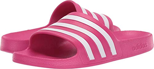 adidas - Chanclas Adilette Aqua para mujer, rosa (magenta/blanco/magenta real), 40 EU