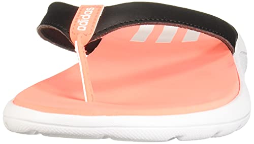 adidas Comfort, Chanclas Mujer, Cblack/Ftwwht/Sigcor, 39 1/3 EU