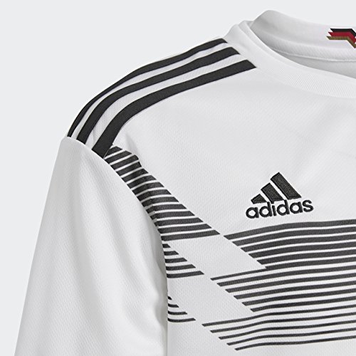 adidas DFB Home 2018 Camiseta de Equipación, Niños, Blanco/Negro, 176-15/16 años