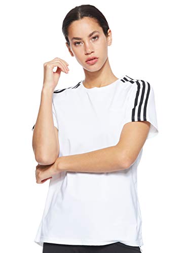 adidas DSM 3s tee Camiseta de Manga Corta, Mujer, Core Black/Core Black/Gum 3, M