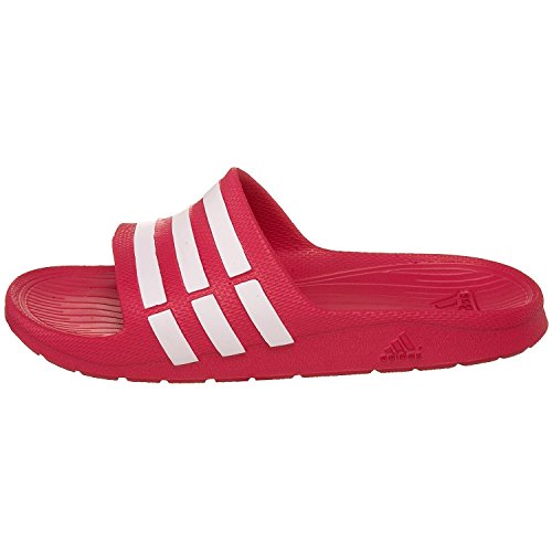 Adidas Duramo Slide, Zapatillas Unisex Niños, Rosa (Pink Buzz/Running White/Pink Buzz), 31 EU (12 UK)