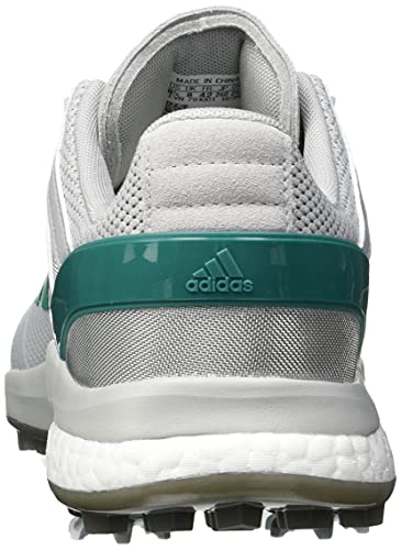 ADIDAS EQT, Zapatos de Golf Hombre, Gris/Verde, 44 2/3 EU