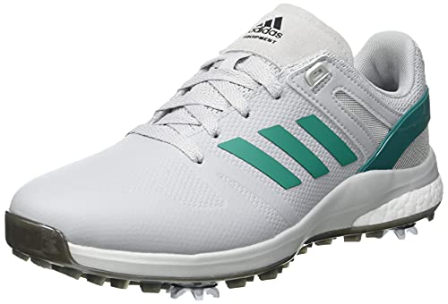 ADIDAS EQT, Zapatos de Golf Hombre, Gris/Verde, 44 2/3 EU