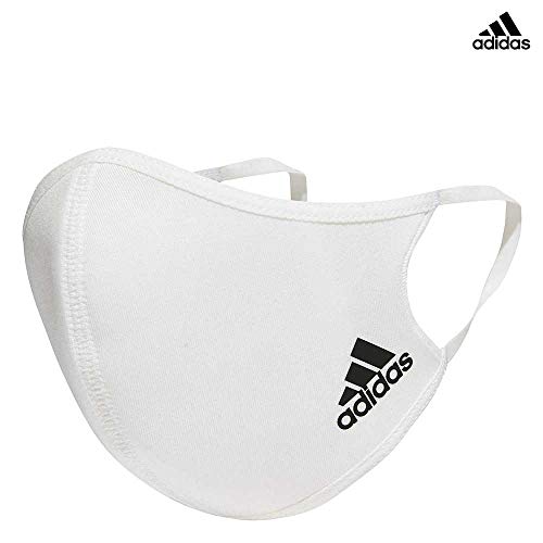 adidas Face Cover Large-Not For Medical Use, Unisex Adulto, Multicolor/Black/White/Power Red, NS'