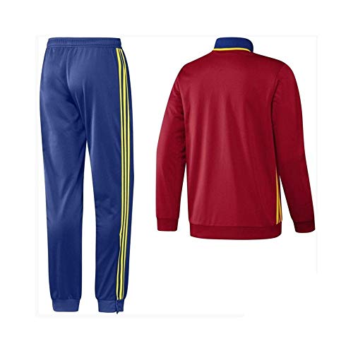 adidas FEF PES Suit Y Chándal, Niños, Rojo/Amarillo/Azul-(Escarl/AMABRI/Reauni), 176