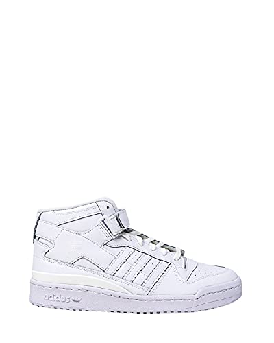 adidas Forum Mid, Zapatillas, FTWR White FTWR FTWR-Reloj de Pulsera para Hombre, 43 1/3 EU