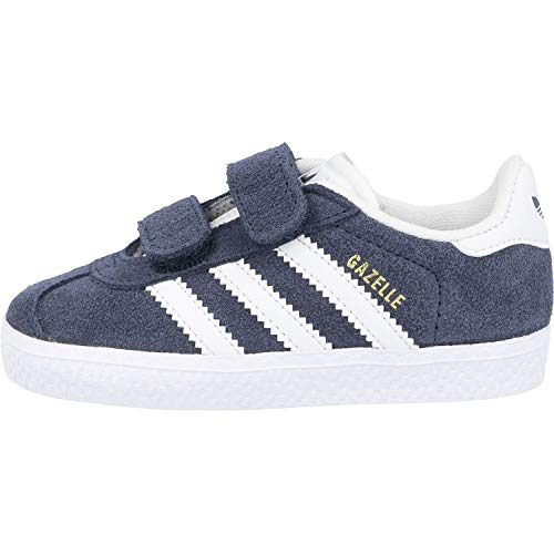 Adidas Gazelle CF I, Zapatillas Unisex niños, Azul (Collegiate Navy/Footwear White/Footwear White 0), 24 EU