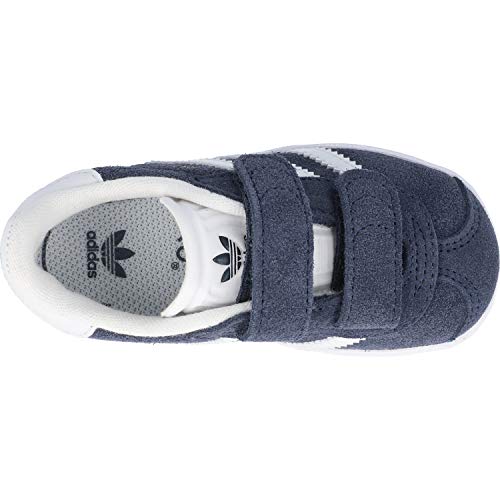 Adidas Gazelle CF I, Zapatillas Unisex niños, Azul (Collegiate Navy/Footwear White/Footwear White 0), 24 EU