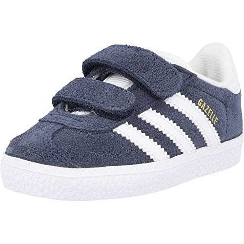 Adidas Gazelle CF I, Zapatillas Unisex niños, Azul (Collegiate Navy/Footwear White/Footwear White 0), 24 EU