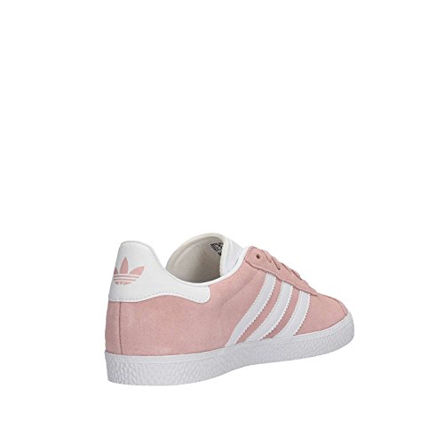 Adidas Gazelle JR, Zapatillas de Gimnasia Unisex Adulto, Rosa Icey Pink F17 FTWR White Gold Met Icey Pink F17 FTWR White Gold Met, 38 2/3 EU