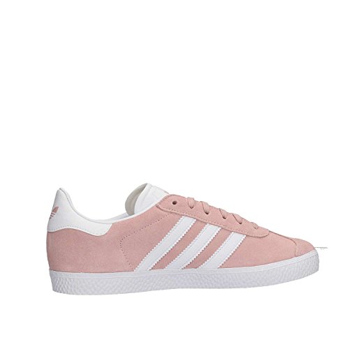 Adidas Gazelle JR, Zapatillas de Gimnasia Unisex Adulto, Rosa Icey Pink F17 FTWR White Gold Met Icey Pink F17 FTWR White Gold Met, 38 2/3 EU