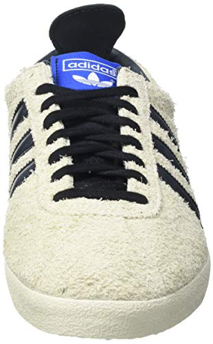 adidas Gazelle Vintage, Sneaker Hombre, Cream White/Core Black/Blue, 44 EU