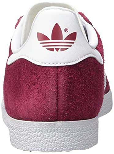 Adidas Gazelle, Zapatillas Hombre, Rojo (Collegiate Burgundy/Footwear White/Footwear White 0), 41 1/3 EU